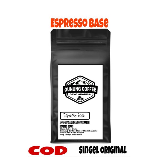 

kopi gayo arabica base espresso - 200gram COD