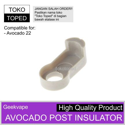 Avocado 22 Post Insulator | post coil geekvape rdta