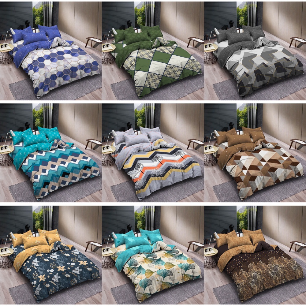 Vallery Quincy - Bed Cover King T30 (180x200) tinggi 30 Terlaris pilihan