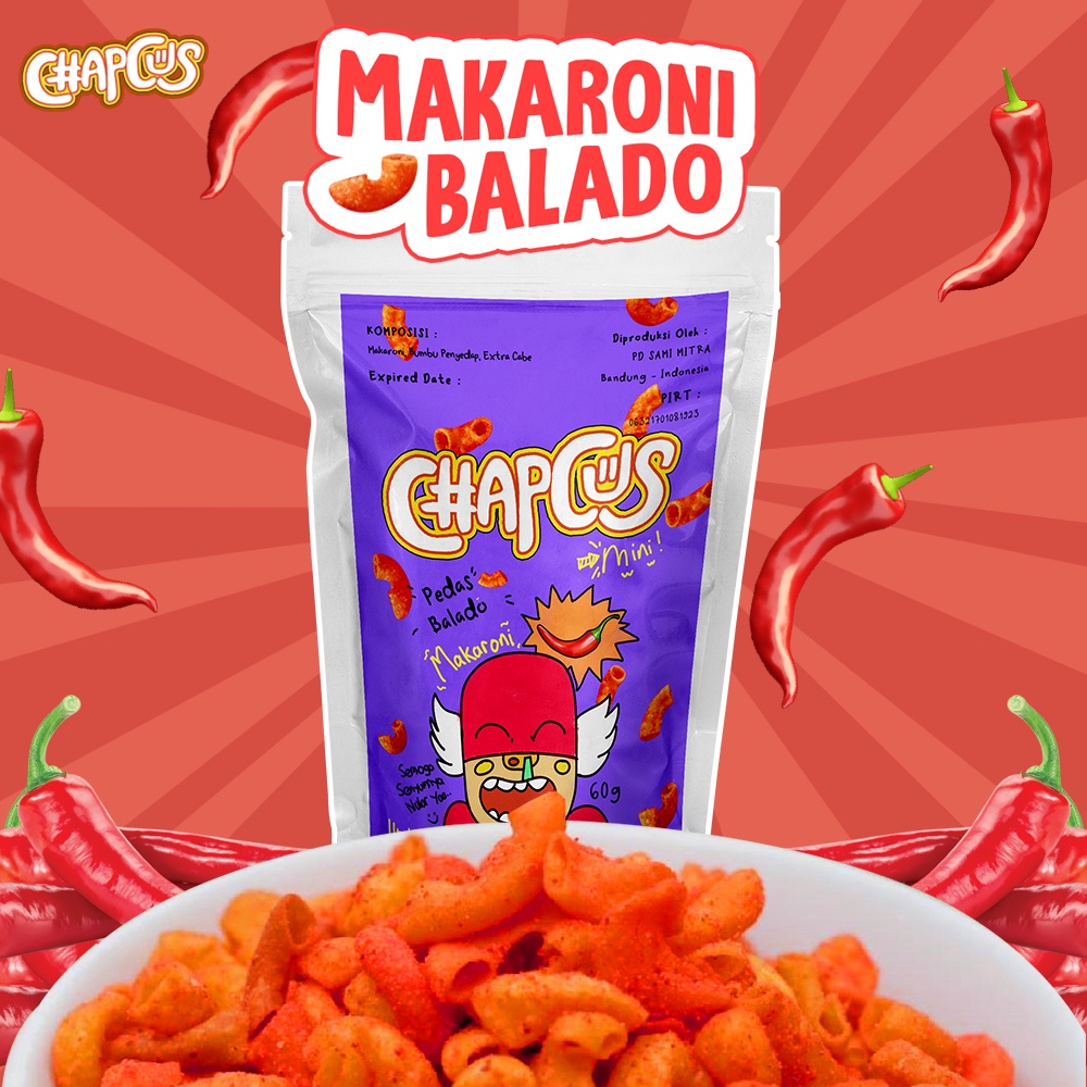 

MAKARONI BANTAT BALADO 60 G (MINI CHAPCUS)