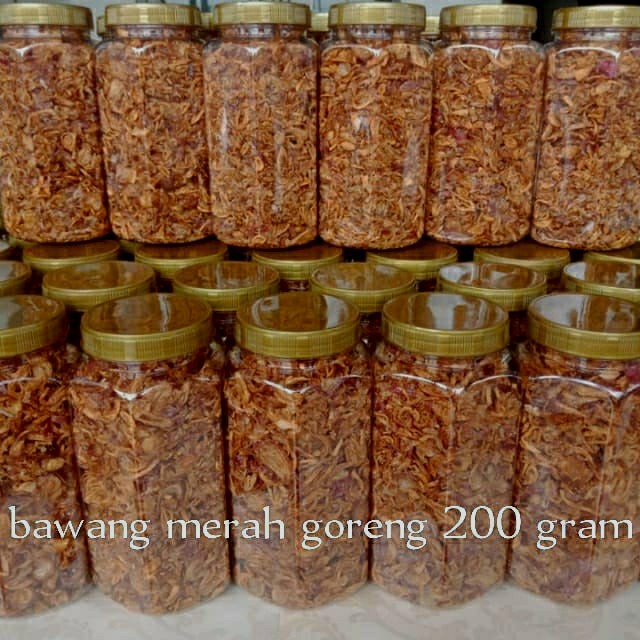 

Bawang goreng toples 200ml