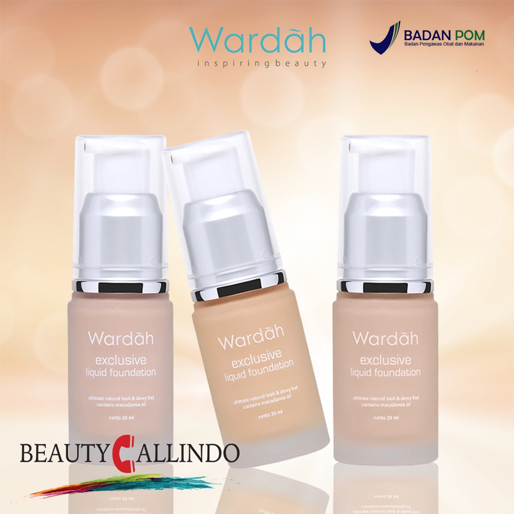 Wardah exclusive liquid foundation