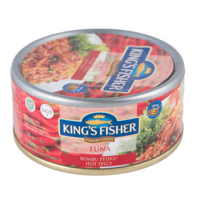 

King's Fisher Tuna Pedas 170 g