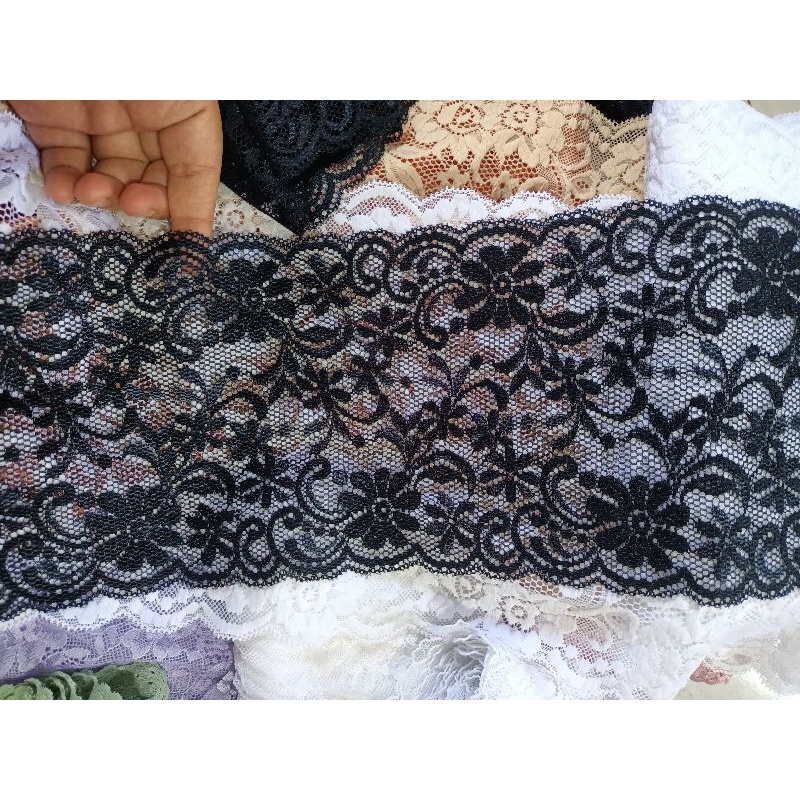 iner hijab pengantin (melar)-Kode AD (navy gelap)