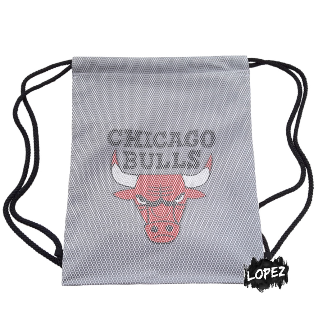 Tas Jaring Chicago Bulls / Tas Ransel Bola Basket / Backpack Basketball Team NBA Sports Lopez