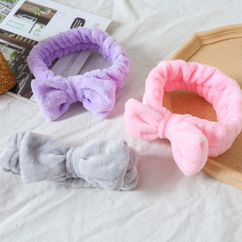 Bandana Bando Rambut Motif Pita / Headband Wanita / Bando Wanita Fashion Korea Import