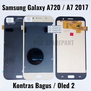 Oled 2 Kontras Bagus LCD Touchscreen Fullset Samsung Galaxy A720 - A7 2017