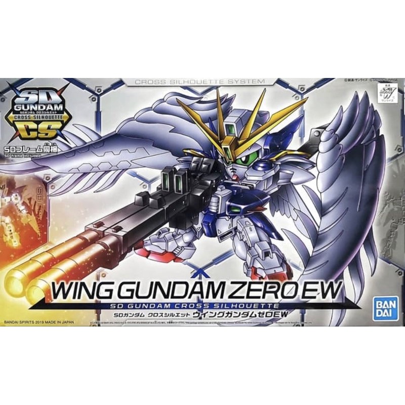 SD Cross silhouette wing gundam zero ew bandai