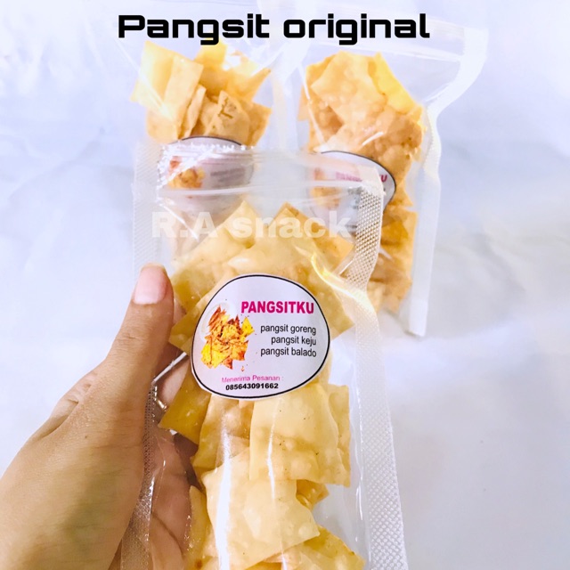 

Pangsit gurih kemasan 50 gram