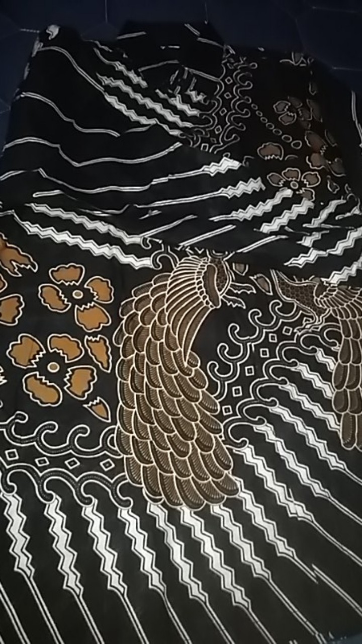 Kemeja Batik Pria Lengan Panjang Size M L Xl Xxl Bswart