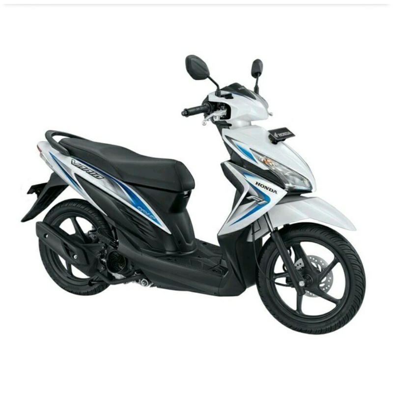 DEK SAYAP LUAR HONDA VARIO 110 FI LED 2010 2011 2012 PUTIH | SAYAP LUAR HONDA VARIO 110 FI LED PUTIH 2010-2012 | LEGSHIELD LUAR HONDA VARIO 110 FI LED PUTIH