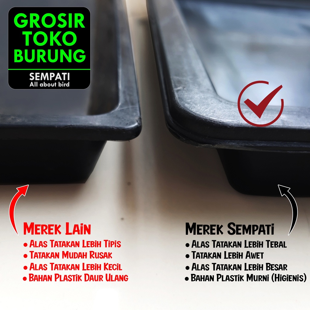 SEMPATI GROSIR SANGKAR KANDANG BURUNG MEDIUM SEMPATI ISI 10 PCS SIZE M KANDANG BURUNG LOVEBIRD PARKIT KENARI UMBARAN KANDANG KUCING ANJING KELINCI SUGAR GLIDER HAMSTER-2