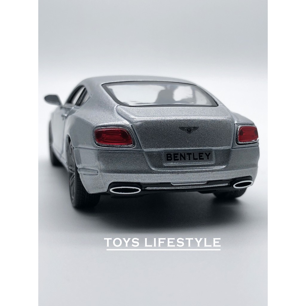 Kinsmart Diecast - 2012 Bentley Continental GT Speed (Silver)