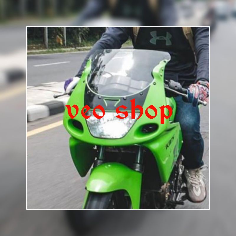 visor ninja RR old lama bening model ORI original windshield ninja RR old bening model ORI original