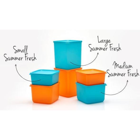 PROMO | TUPPERWARE SUMMER FUN SUMMERFUN OREN ORANGE-TOSCA FREE INNERBOX