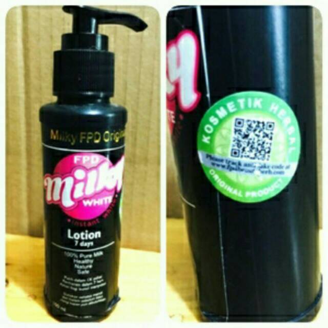 FPD MILKY WHITE LOTION 1000% ORIGINAL BERHOLOGRAM