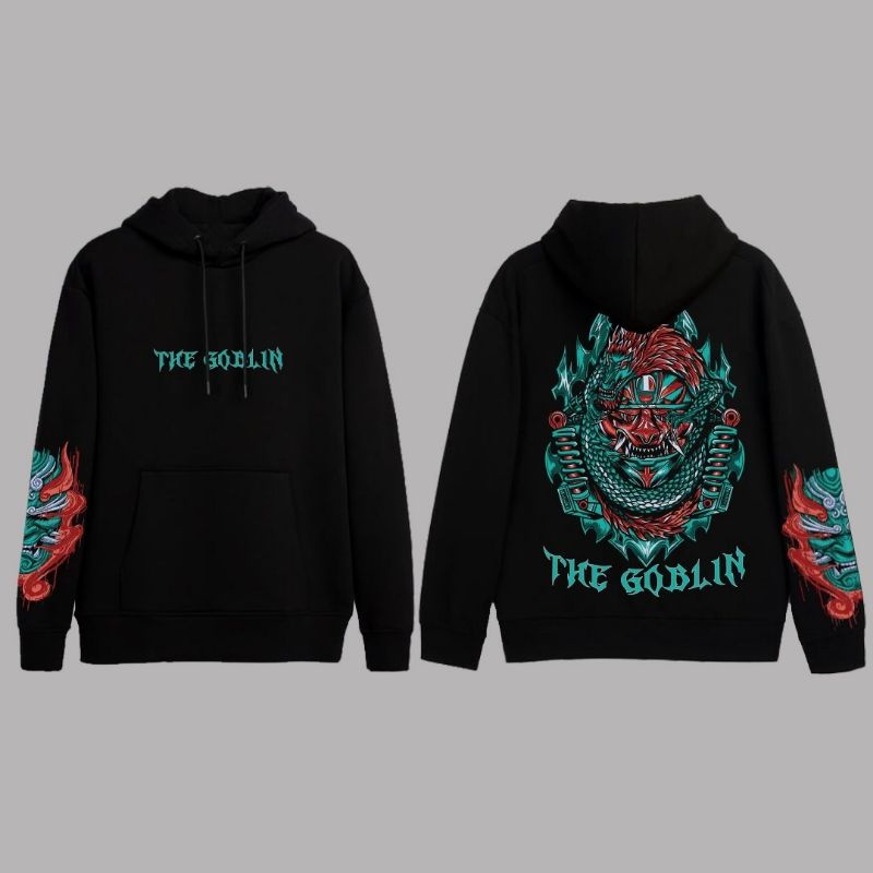 [COD] Sweater Hoodie Prostreet Original BIONIC Motif Terbaru The Goblin series trandy pria/wanita