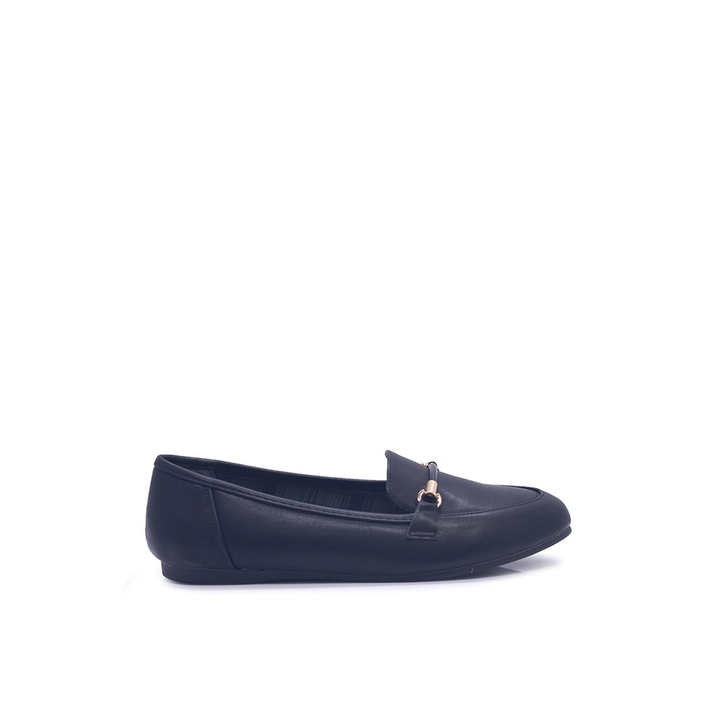 Bata Sepatu Flat Wanita Cantika4 Black - 5516060