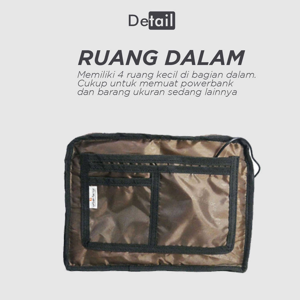 Tas Selempang Pria  urban factor - RHYS Sling Bag Kasual Unisex