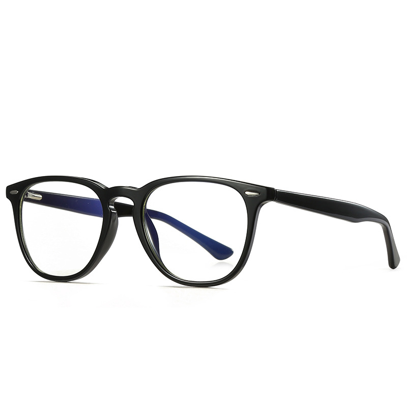 【YUZHU】COD TR90 Striped Glasses Frame Kacamata Komputer Anti Biru