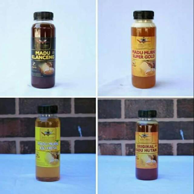 

Madu Klanceng Rambutan Randu Kaliandra Hutan Super ukuran 250ml