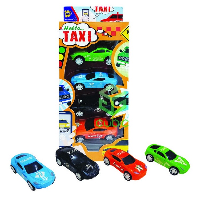 MAINAN ANAK MOBIL MOBILAN TAXI PULLBACK
