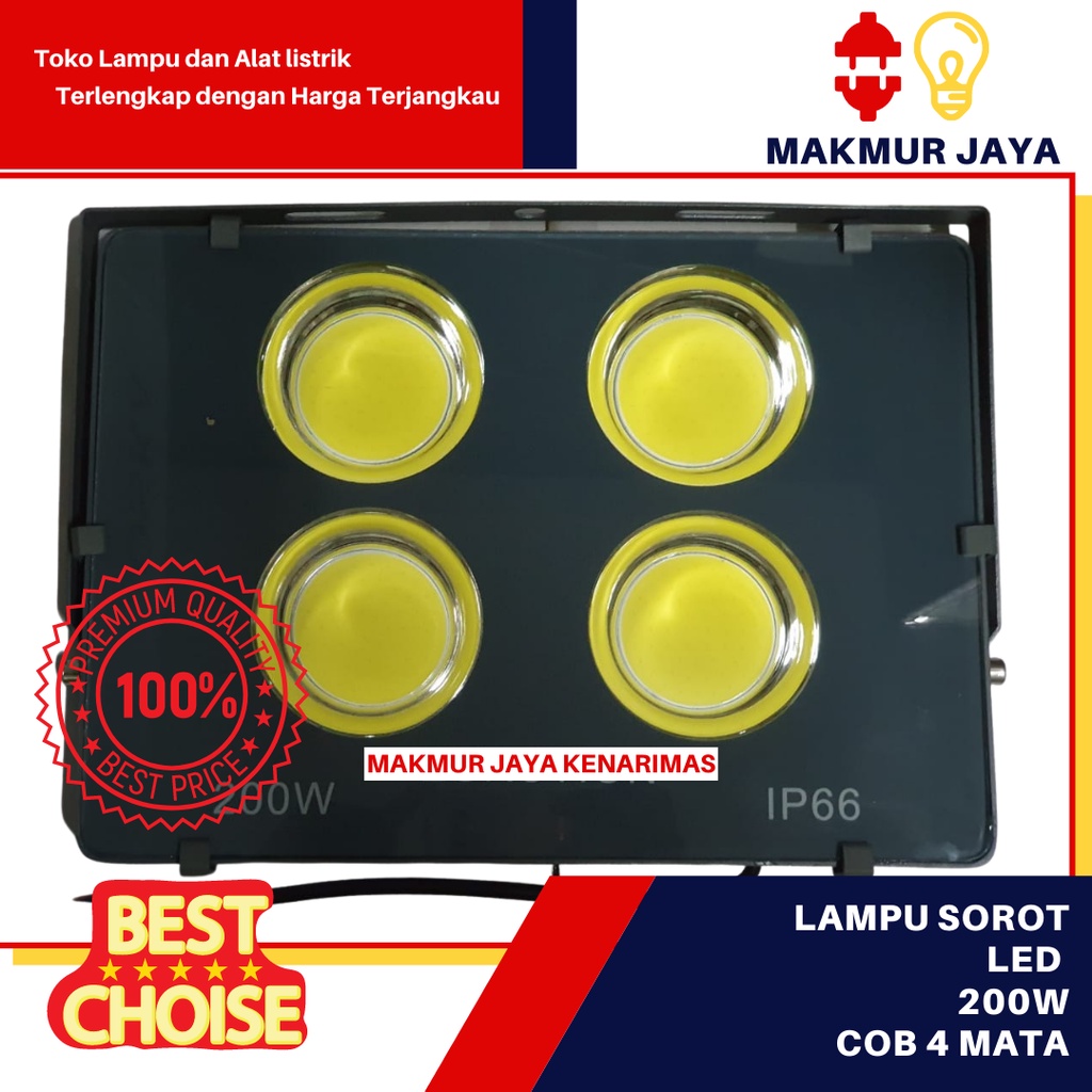 Lampu Sorot LED 200W COB/lampu sorot COB LED 200w