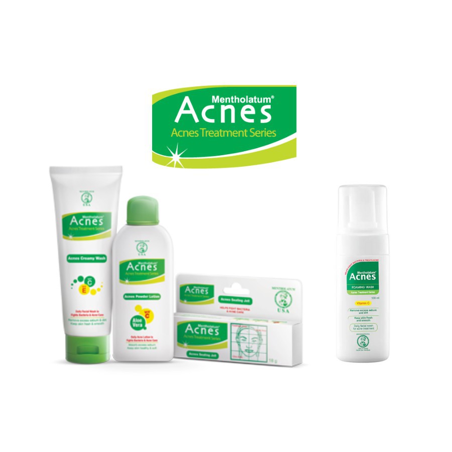 Acnes Natural Care Acne Treatment Series - Perawatan Wajah Berjerawat