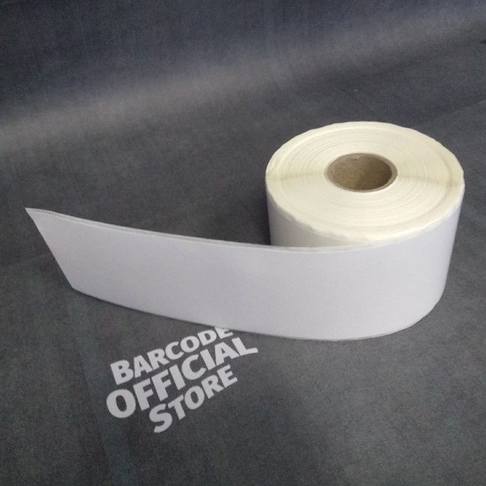 

kertas- label sticker thermal 80mm x 30 meter - cashier printer auto cutter -kertas.