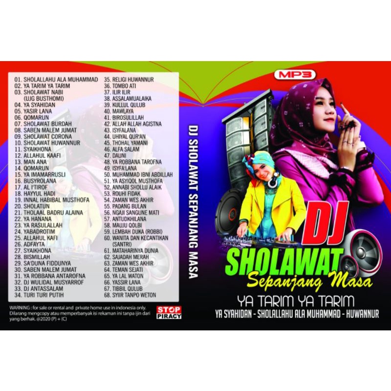 VCD MP3 DJ SHOLAWAT