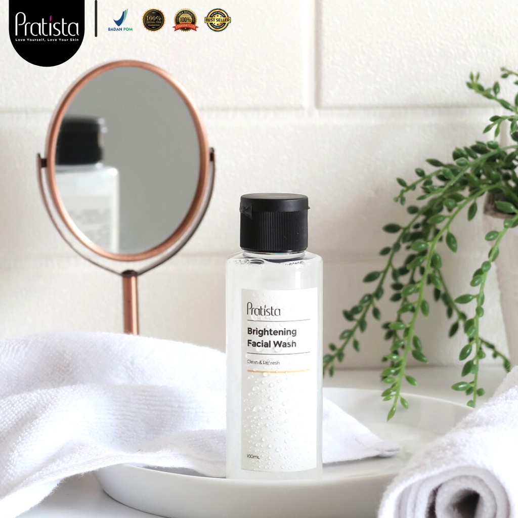 Brightening Facial Wash Pratista : Sabun Pencerah Wajah Terbaik