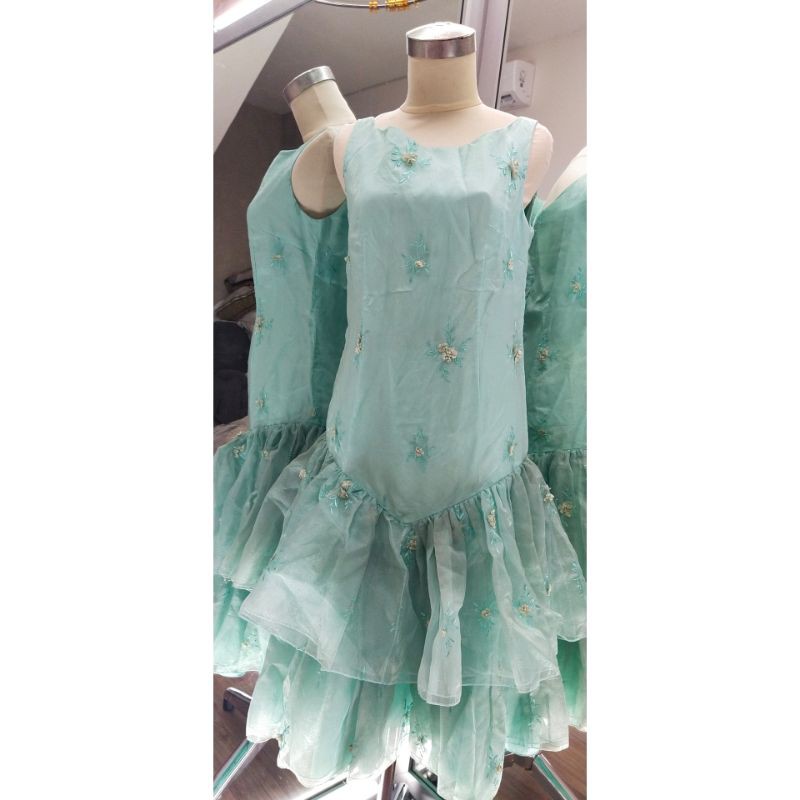 gaun pesta tosca / gaun pesta second murah / gaun pesta preloved
