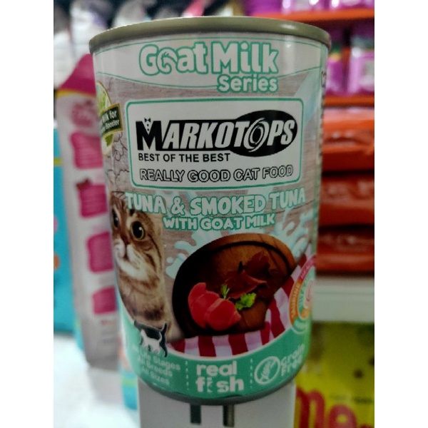 

Markotops kaleng adult Tuna & Smoked 400gr