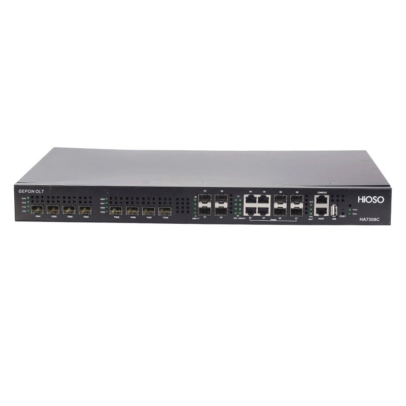 OLT EPON HIOSO 8 PORT HIOSO HA7308C + 1 SFP PX20+++