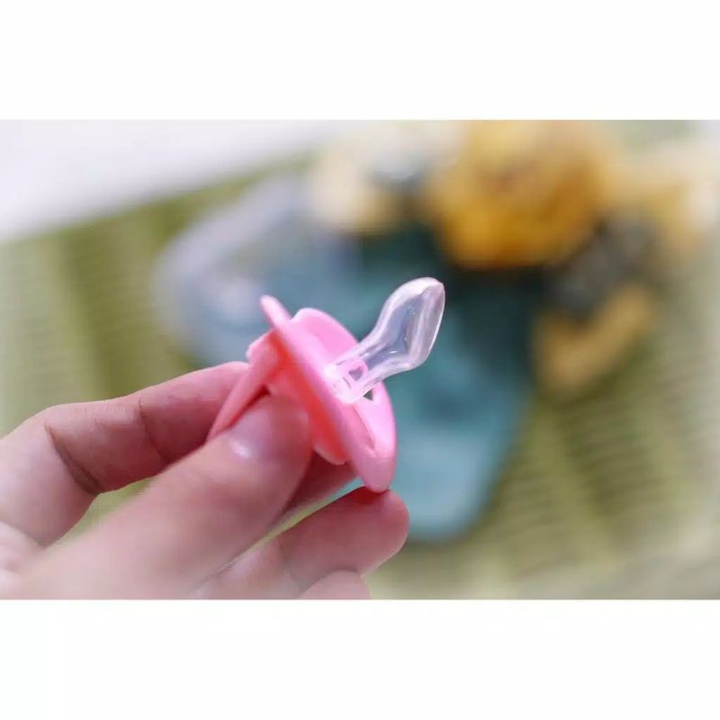 Empeng Huki Baby Soother Pacifier Model Gepeng Orthodontic