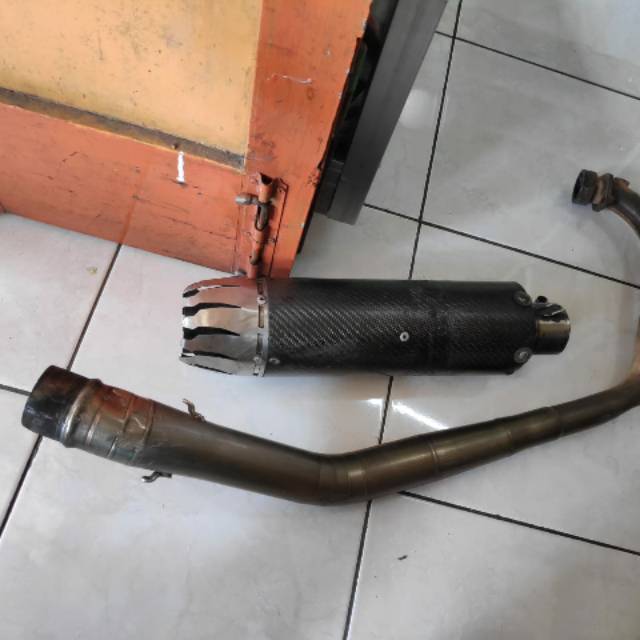 KNALPOT TRIDENTE SATRIA FUFI INJEKSI