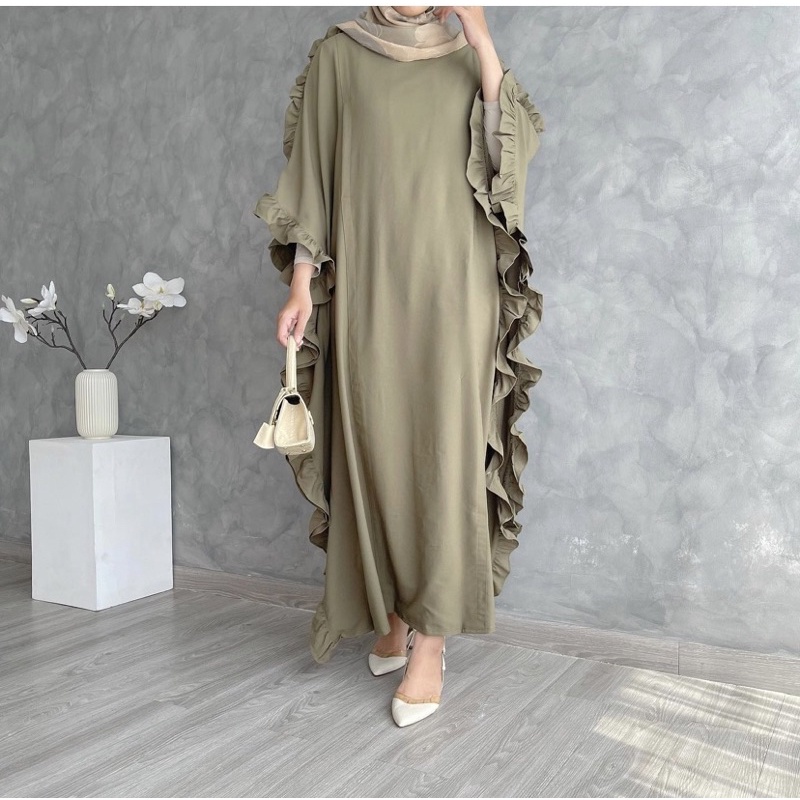 Fixpose Zyta Kaftan Army New