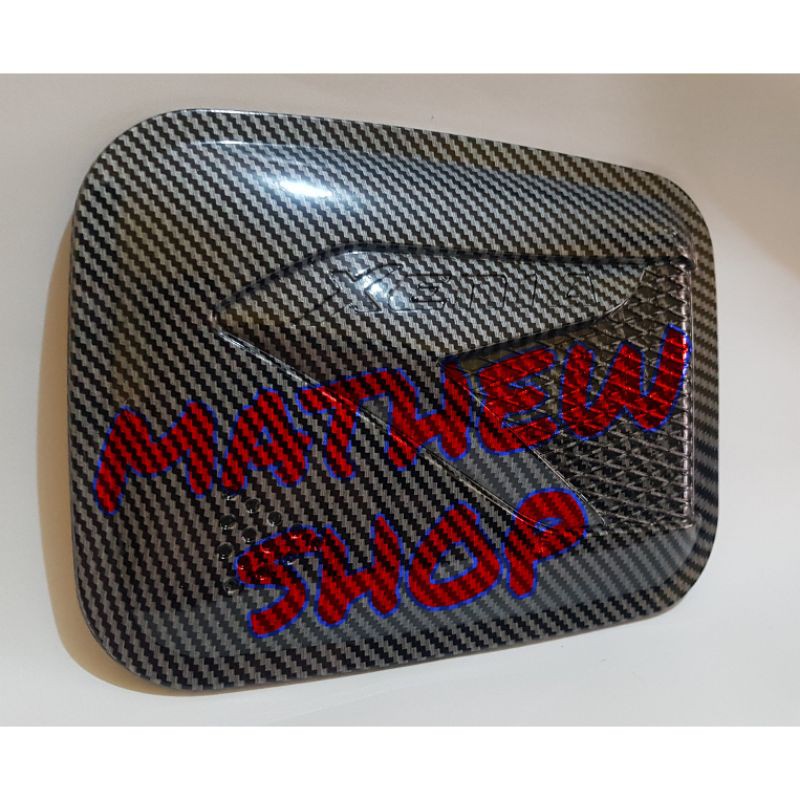 Tank Cover Grand Xenia 2016Up Carbon / Tutup Tangki Bensin Xenia 2016Up Carbon/ Tutup Bensin Xenia