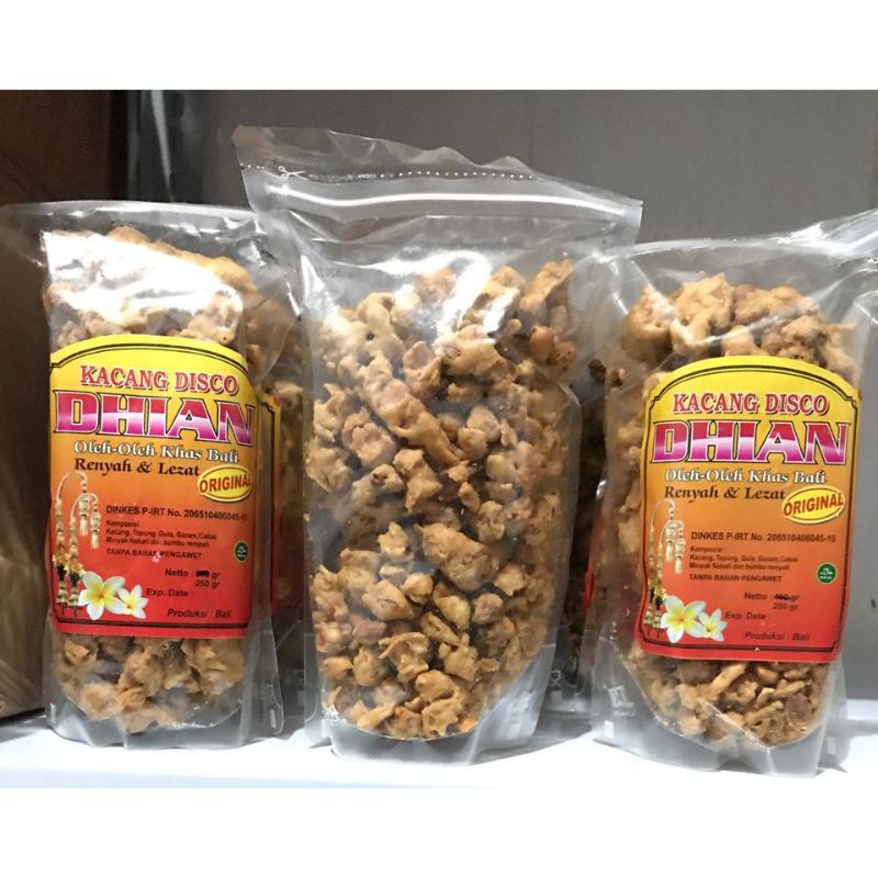 

Kacang Disco Dhian Oleh- Oleh Khas Bali Original