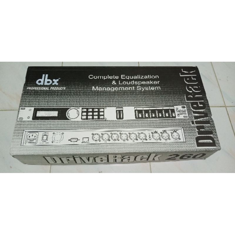 dlms managemnt drive rack dbx 260 (2 in 6 out)