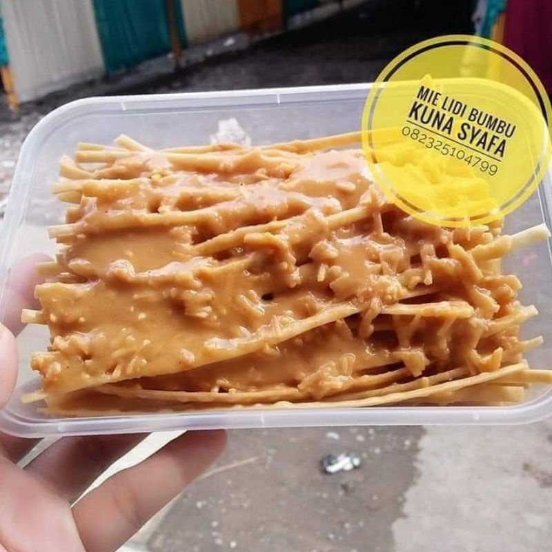 

mie lidi gepeng rasa keju kemasan box 1000ml