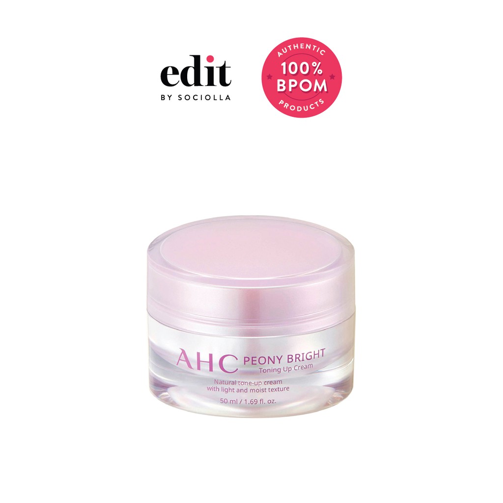 

AHC Peony Bright Toning Up Cream - Size: 50 ml - Edit by Sociolla