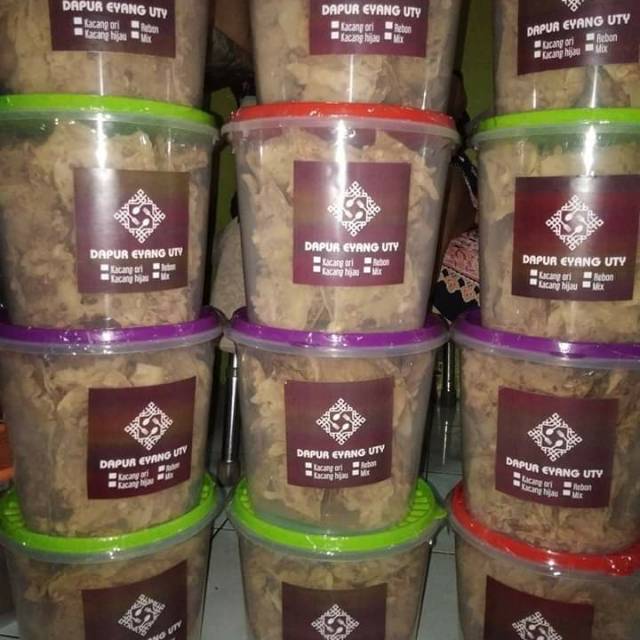 

Peyek krauk dapur eyang uty