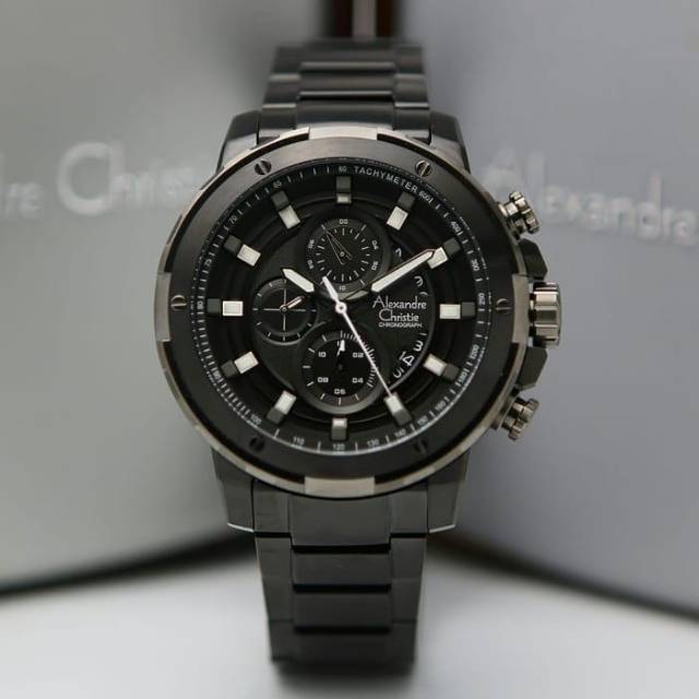 JAM TANGAN PRIA ALEXANDER CRISTIE ORIGINAL AC6528 GARANSI RESMI/ALEXANDRE CHRISTIE COWOK AC 6528