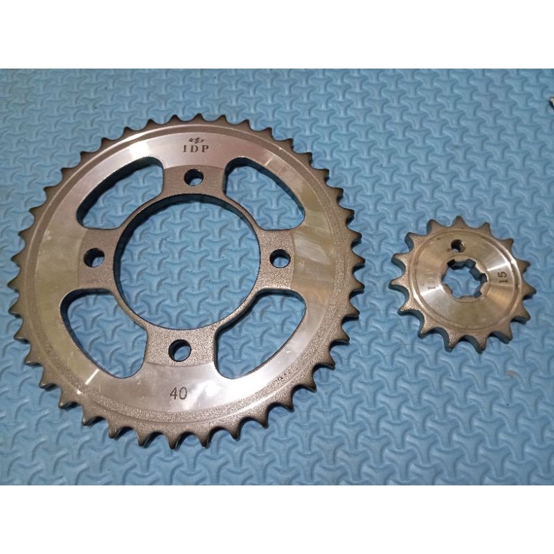 GEAR GIR DEPAN BELAKNG FEGA ZR JUPITER ZZ CHROOM BAJA 428-41