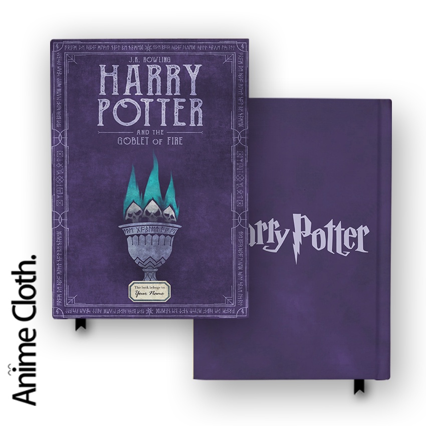 

Notebook Buku Tulis Harry Potter Goblet Of Fire Custom Hardcover Diary Agenda Jurnal