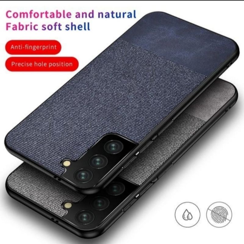 Samsung S21 FE S 21 FE soft case fabric denim premium case