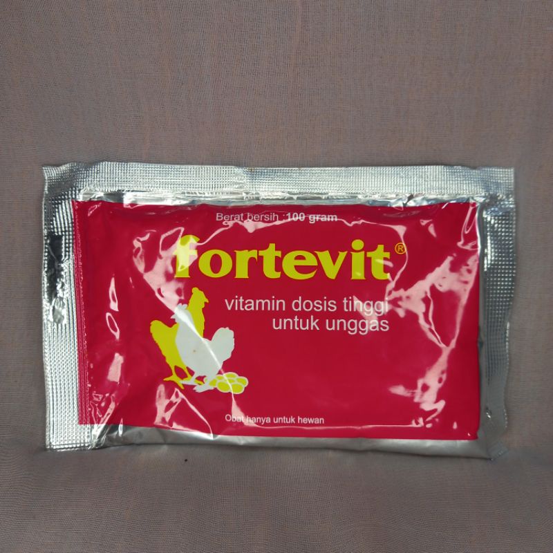 Fortevit  100 gram Multivitamin Dosis Tinggi Unggas