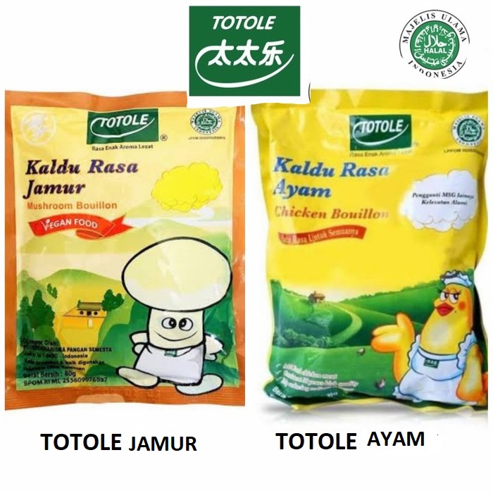 TOTOLE KALDU JAMUR - JAMUR TOTOLE - TOTOLE - TOTOLE AYAM - ROYCO SAPI - ROYCO