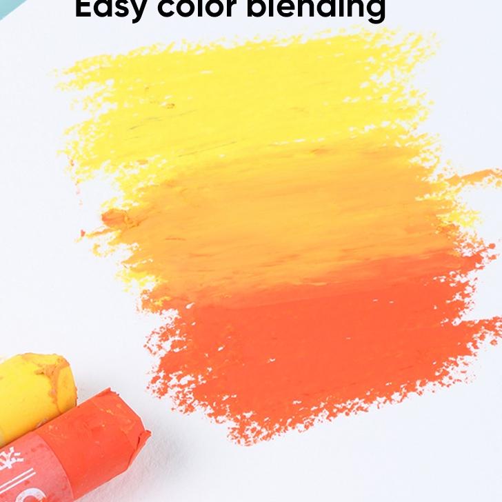 

Tidak Diragukan.. Giorgione Oil Pastel Crayons Memutar Ulang 12/24/36/48 Warna G-OP